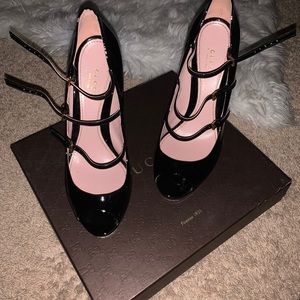 Black Patent Leather Mary Janes